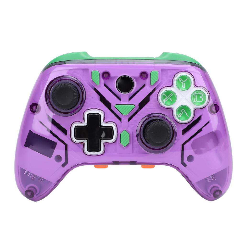 2,4G Drahtloser Gaming-Controller mit Hall-Trigger RGB-Licht Turbo-Burst Bluetooth PC Videospiel