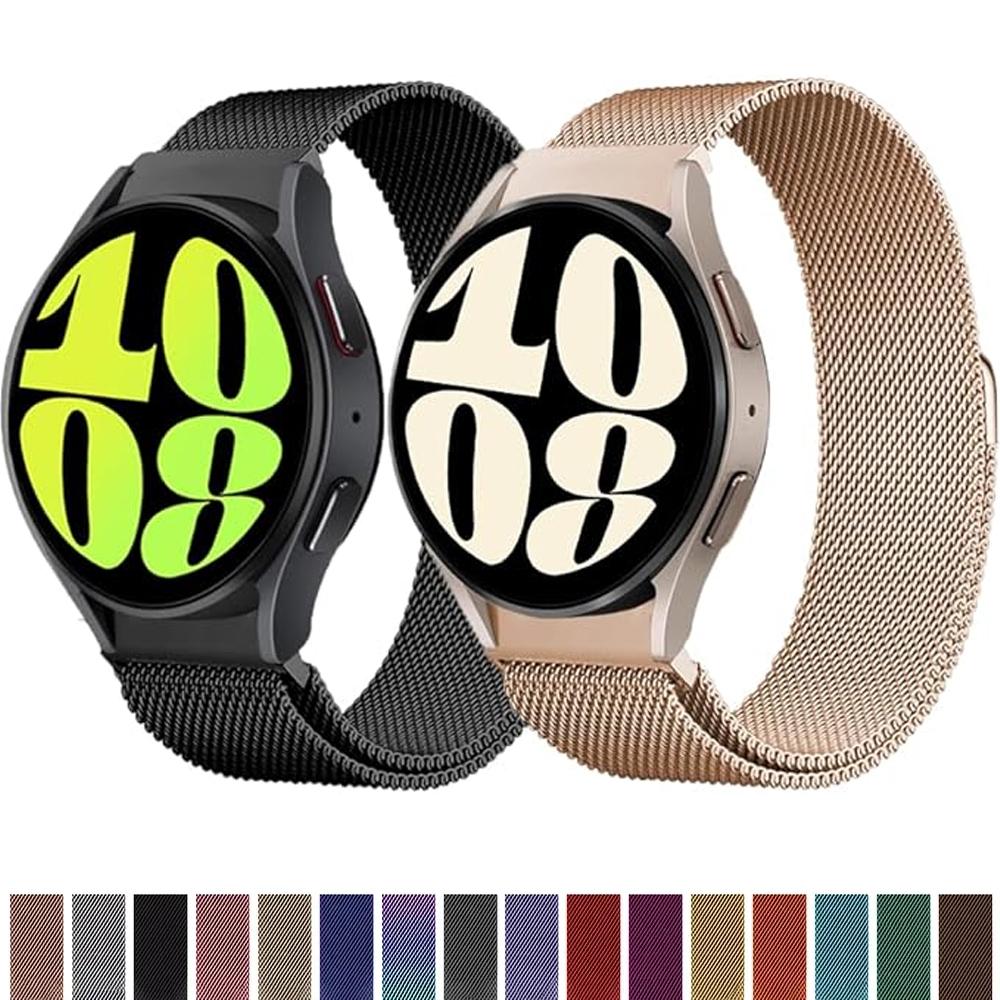 Band For Samsung Galaxy Watch 4/5/6/classic/Pro 45mm 44mm 40mm 46mm 42mm No Gaps magnetic correa Bracelet Galaxy Watch 6 Strap