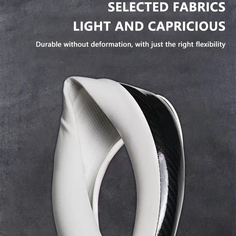 Lær Karbonfiber Bil Rattdeksel Biltilbehør For BMW E61 E81 E87 1 2 3 4 5 6 7 Serie X1 X3 X4 X5 X6 X7 F20 E90