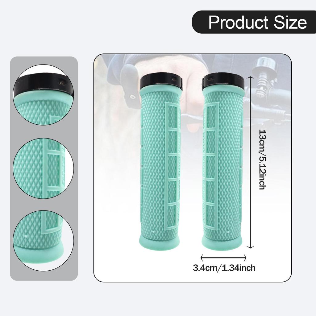 Bike Handlebar Grips Sleeve Bicycle Handle Grips for BMX Mountain Road Bikes