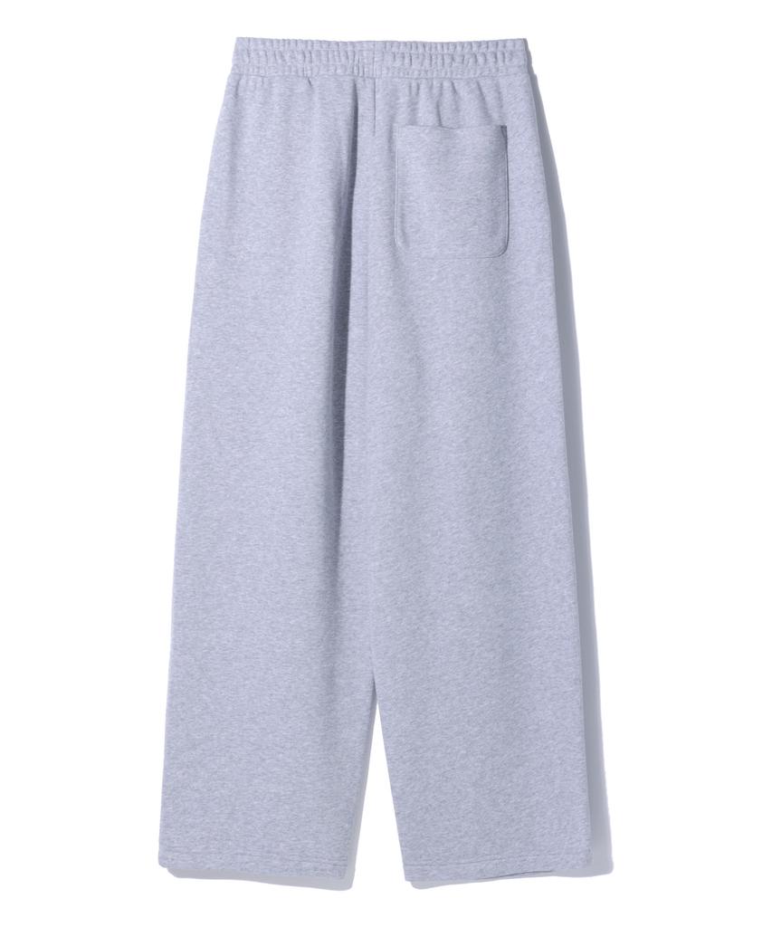 RAYFIKERS Wappen Logo Wide Single-Pleat Sweatpants Melange Grey (Mo6Pu181-097)