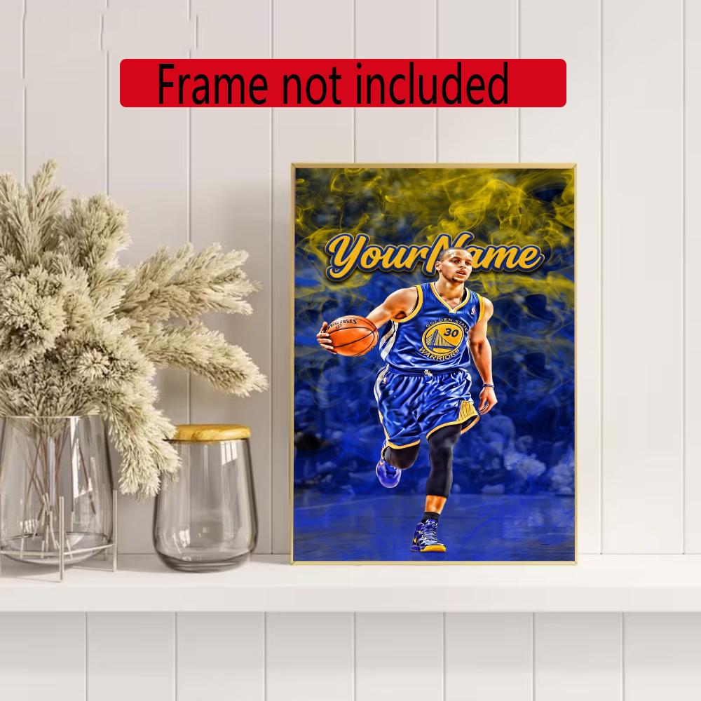 Curry Personalized Name Round Diamond Painting Kit Diamond Embroidery Painting Rhinestones Mosaic Frameless Handwork Decoration Arts