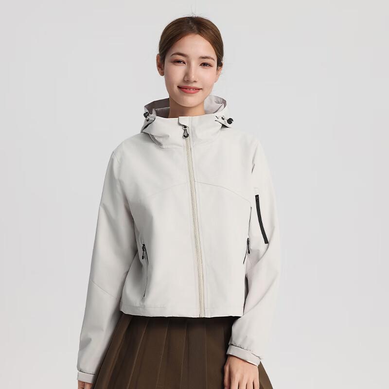 Fengxun Women's Outdoor Windbreaker Jacket