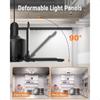 LED Garage Light Bulb 2 Pack Er Bright Basement Lighting W 6+1 Deformable Panel 6500K Shop Ceiling Light Screw In E26 E27 Base