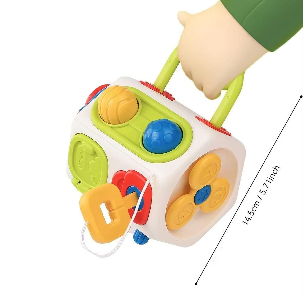 Polyhedral Montessori Sensory Toys Parent-child Interactive Baby Busy Cube  Birthday Party Decor