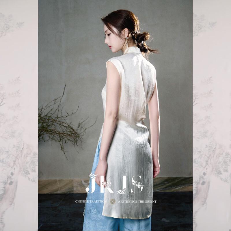 JK&JS Modern Chinese Acetate Qipao Dress