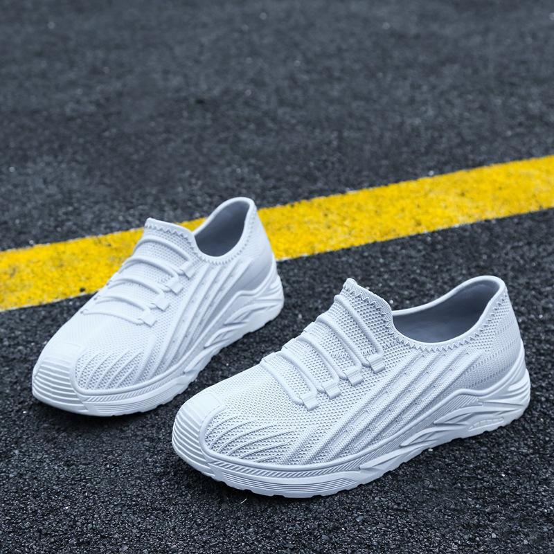 Outdoor Men Sports Rain Boots Ankle Waterproof Shoes Low Top Kitchen Shoes Fishing Shoes Slip On Anti-slip Wear-resistant Boots
