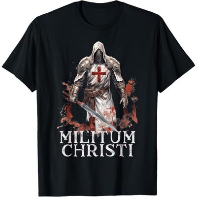Catholic Knight Templar Crusader Cross T-Shirt