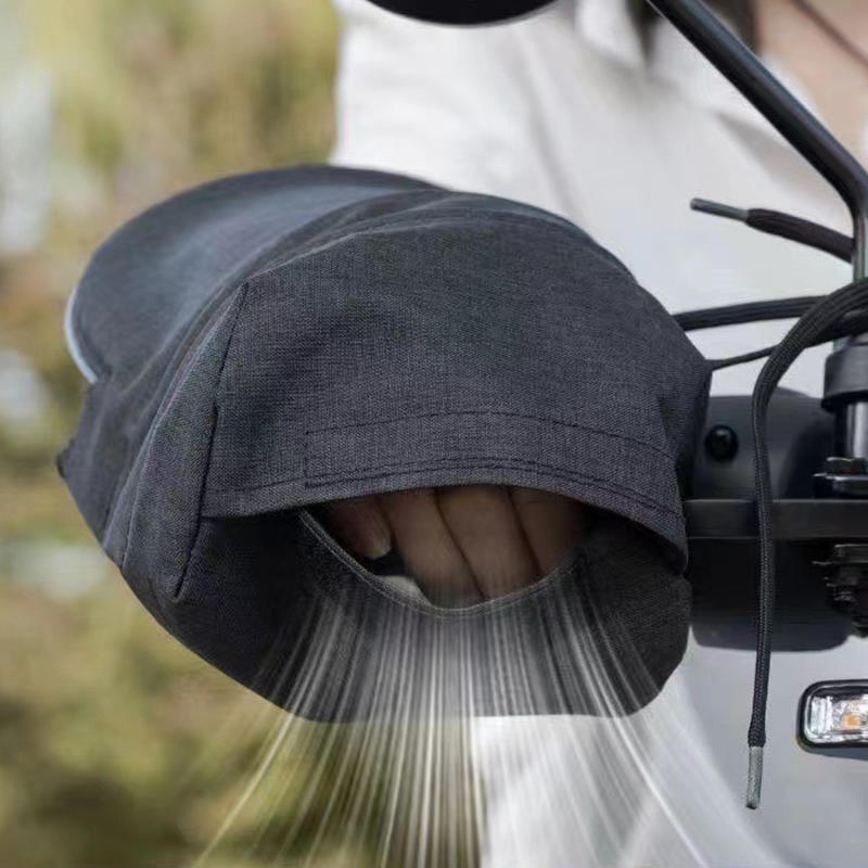 1 Pair Motorcycle Handlebar Gloves Waterproof Sun Protection Gloves Hand Shield Motorcycle Handlebar Muffs Bike Handle Cover