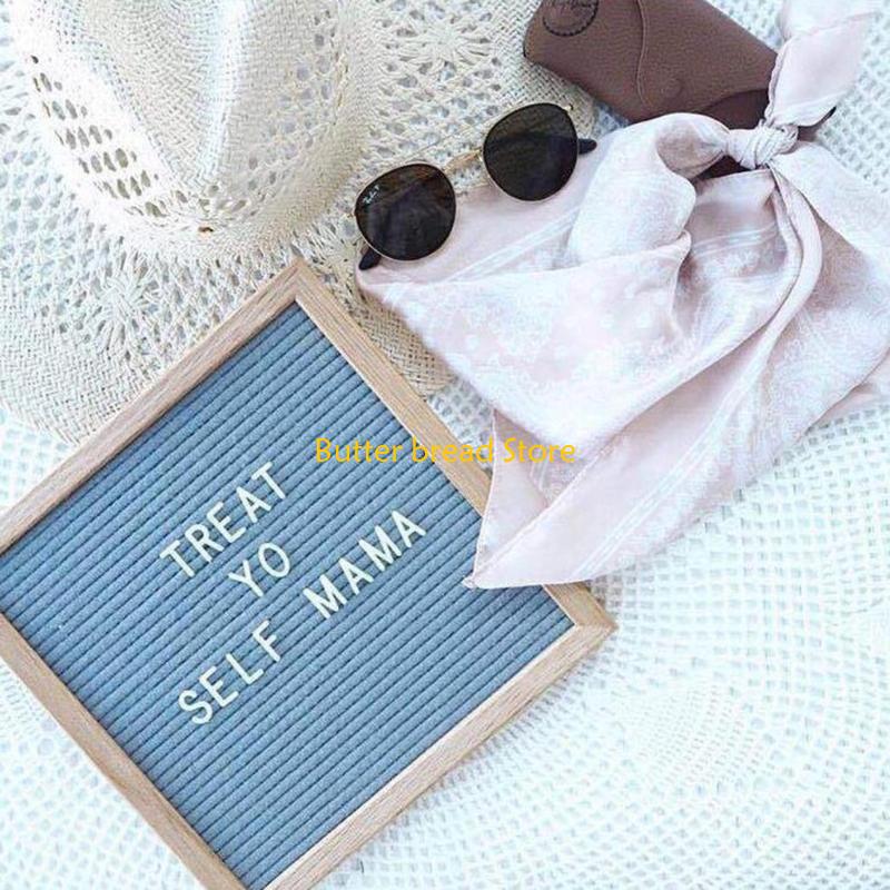 W89C Pregnancy Announcement Board Felt Board Message Board Set Wedding Welcome Sign