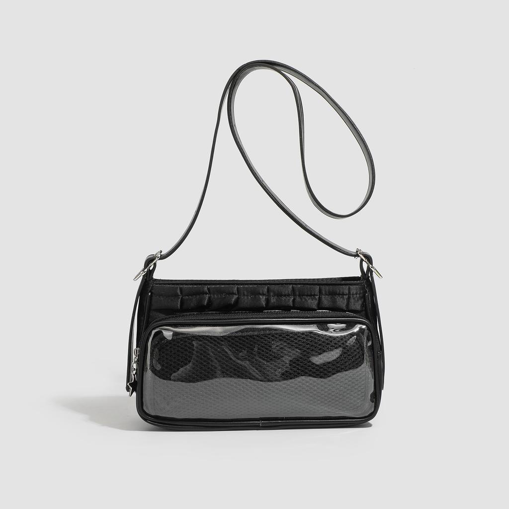 Transparent Hand-held Bag Shoulder Slung Across The Body Armpit Bag