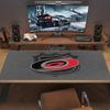 Carolina Hurricanes Logo Color Mouse Pad Large Gaming Table Cushion Non-slip Laptop Tablet Big Mousepad XXL Mat Mini PC Playmat With Lock edge