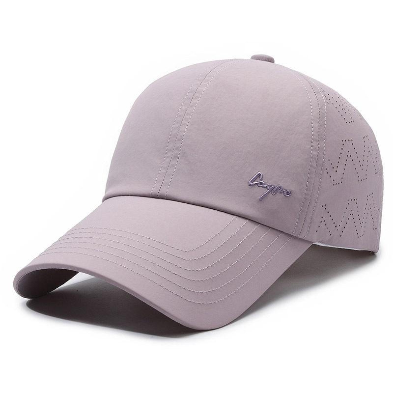 Spring And Summer Men'S And Women'S Fashion Versatile Quick-Drying Baseball Cap Outdoor Leisure Shading Sun Protection Breathable Light Cap Tide