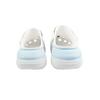 Crocs Crush Clog EVA Ocean & Shell Puff Shoes Casual & Comfortable Hole Shoes Women's White Blue