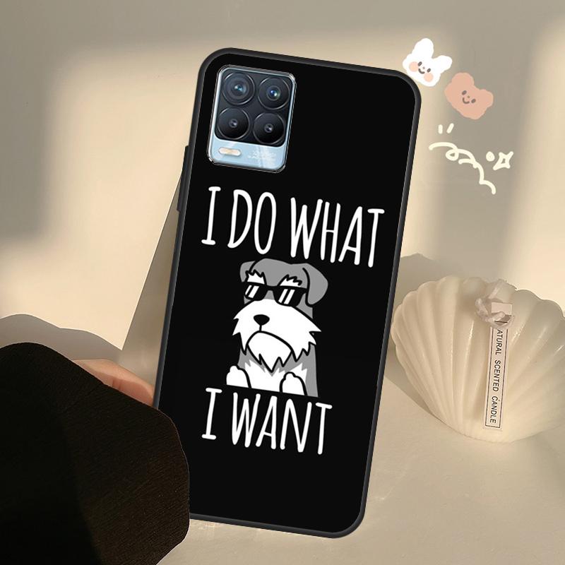 

Schnauzer Puppy Dog Art Case For Realme C75 C63 C61 C55 C51 C53 C25 C65 C67 C71 11 12 13 14 15 Pro Plus GT6 GT7 Pro Realme GT6