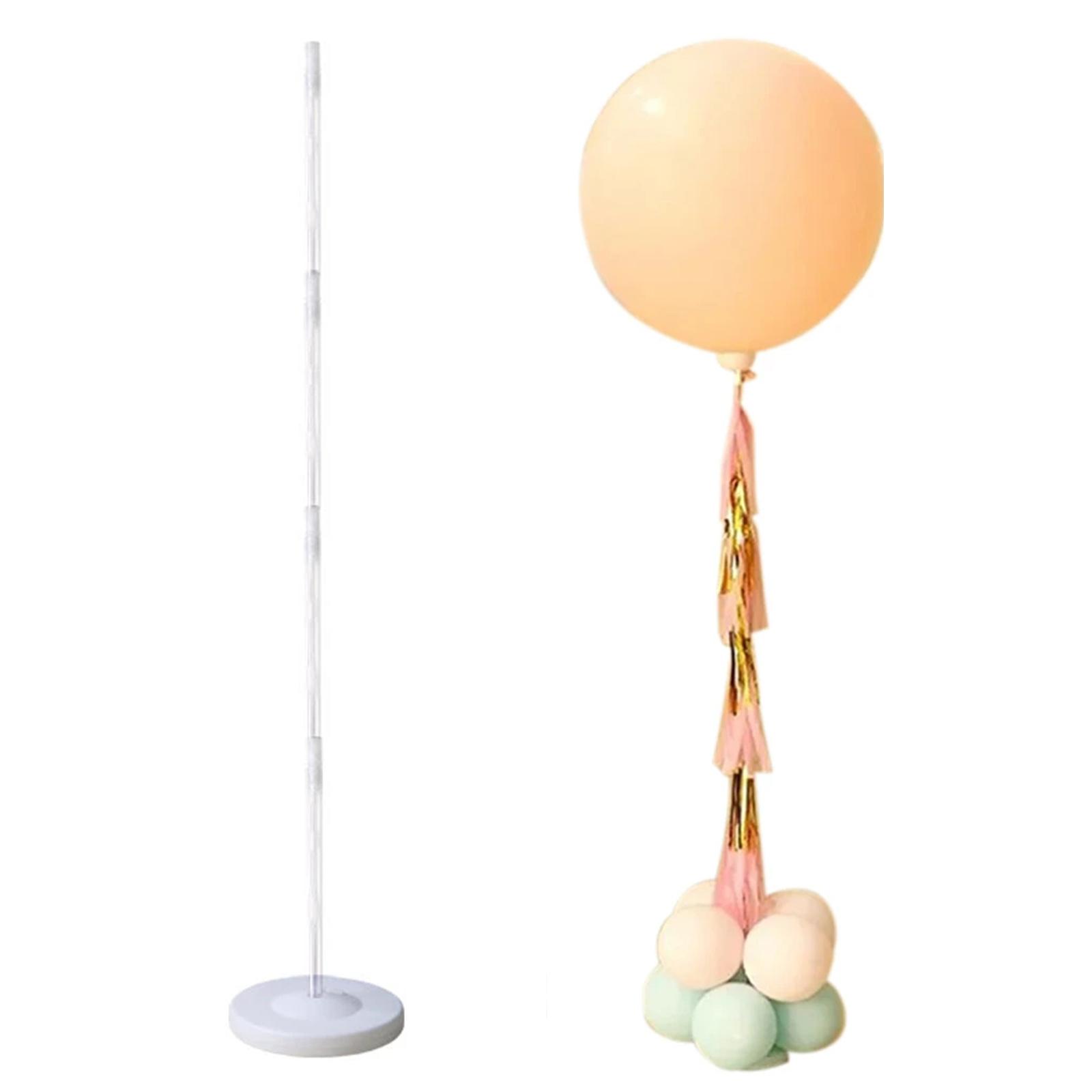 

Balloon Stand Holder with Pole DIY Photo Background Balloon Column Stand Set for Supplies
