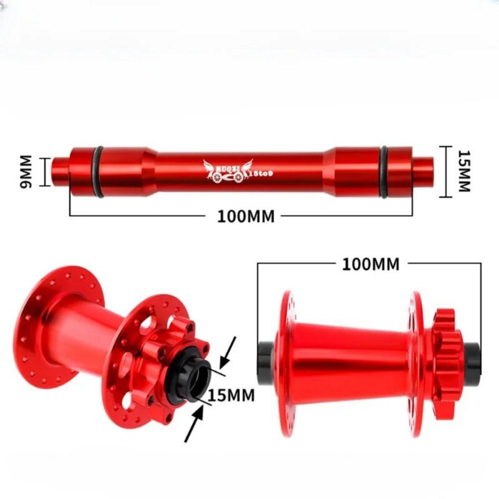 Aluminum Zinc Zinc Alloy Bike Barrel Shaft Hub Quick Release Conversion Shaft Bike Front Rear Wheel