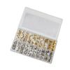 300pcs Stainless Steel Watch Crown Set Replacement Parts Watch Crown for Professional Watchmaker Watch Repairers