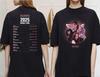 Black Pink 2025 Konsert T-shirt – Världsturné T-shirt med Jisoo Jennie Lisa och Rosé Unisex T-shirt