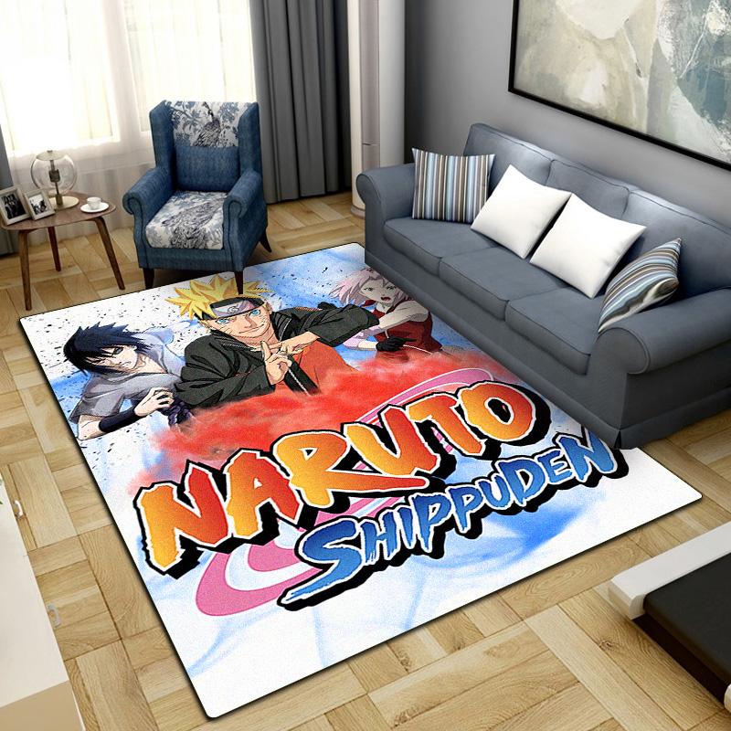 Anime-Naruto  Area Carpet for Living Room Bedroom Home Decor Cool Movie Mat Floor Mat -LXR76
