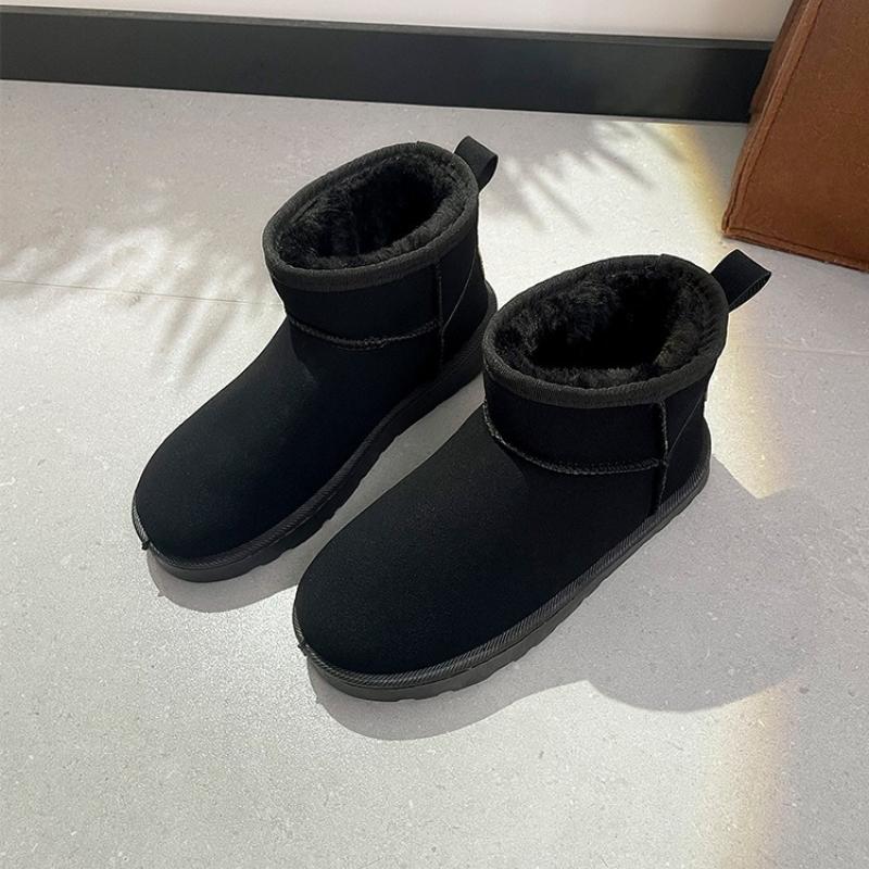 

New 2025 Women Winter Ultra Mini Boot Designer Australian Platform Boots for Leather Warm Ankle Fur Booties Luxury Boots 36 чорний