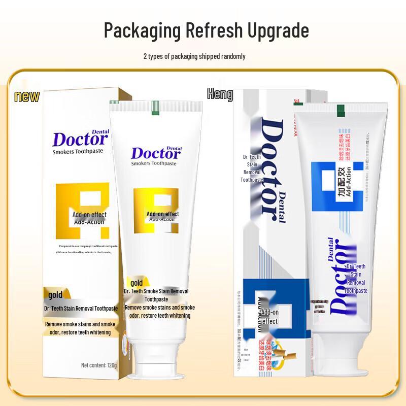 Dr. Dental Smoke Stain Removal Whitening Toothpaste