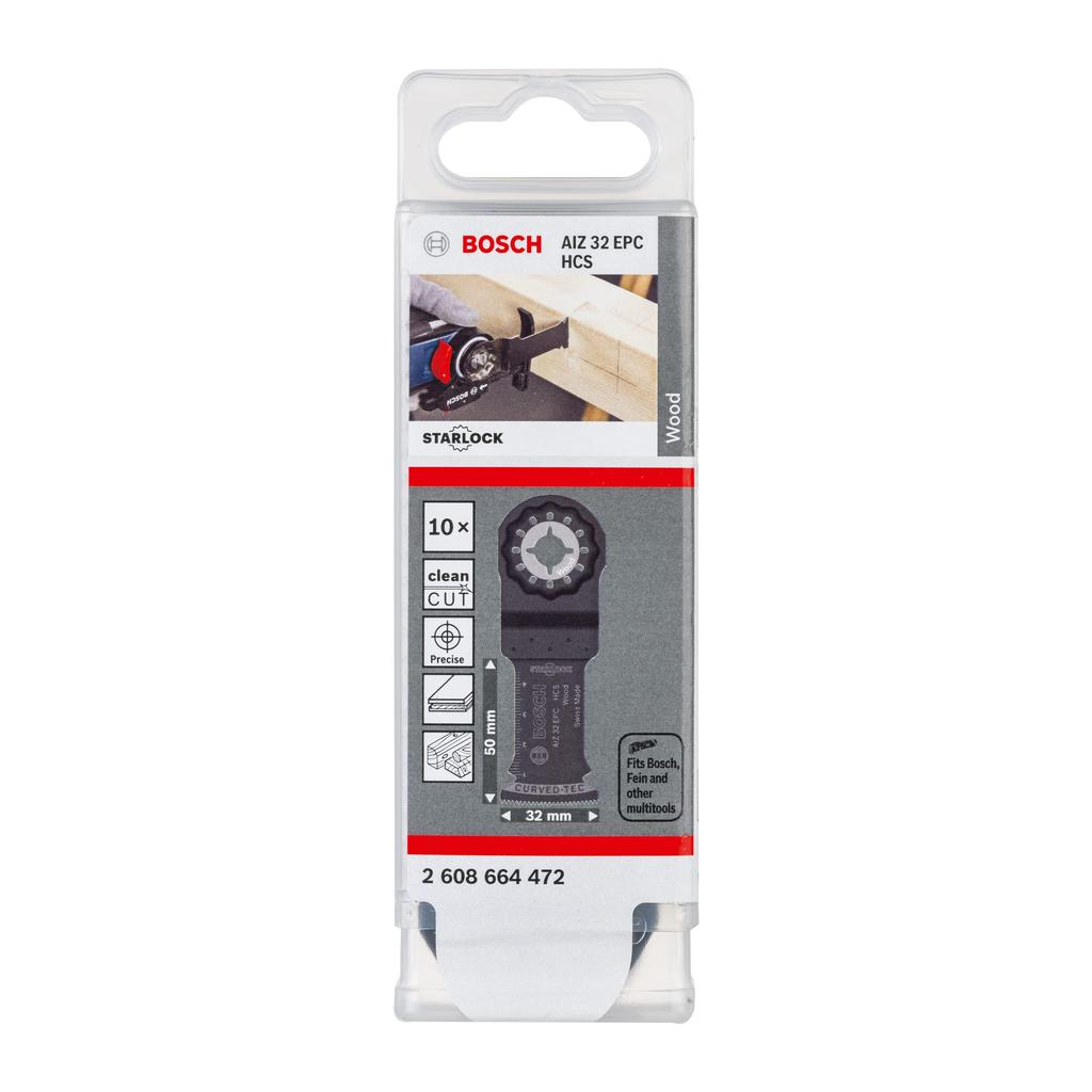 Bosch 32mm Starlock Blades for of AIZ32EPCN/10 Cut-Off/Multi-Tools (Pack 10)