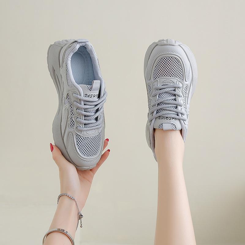 New Dad Shoes Women's Spring Student Sports Running Casual Shoes Platform-soled Women's Shoes