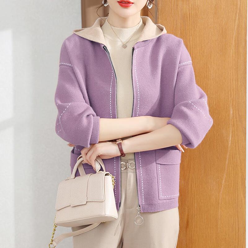 XUEXI Women s Autumn Plus Size Knitted Cardigan 3XL