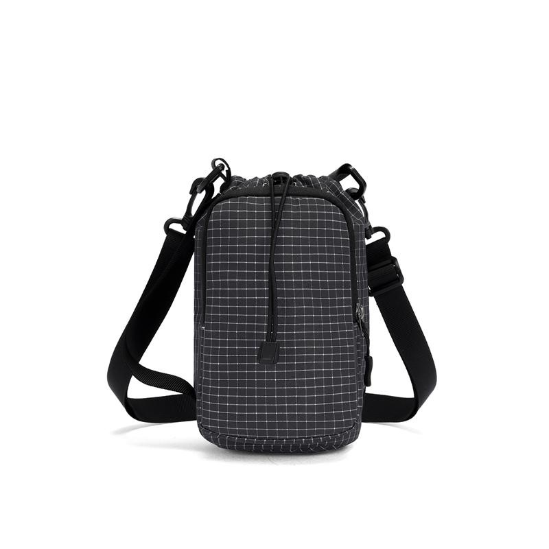 Karriertes kleines quadratisches Tasche Outdoor Sport Wasserflasche Handy Umhängetasche