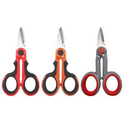 Carbon Steel Blade Household Wire Cutter Plier  Outdoor Camping Fishing Shear  Multi Anti-seize Small Electrician Scissor