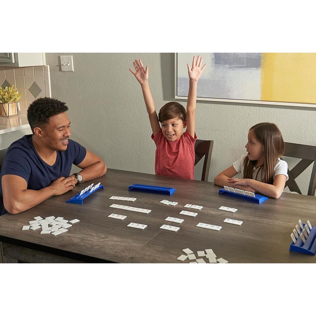 Rummikub Rummy Dlaždice Rodinná Hra Strategie a Štěstí Podporuje STEM Dovednosti pro Dospívající Dospělé Zábava