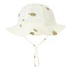 Accessories Kids Summer Autumn Baby Fisherman's Hat Solid Prints Muslin Cotton Panama Girls Hat Beach Infant Sun Protection Cap