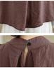 2025 Summer Textured Ramie Cotton-Linen Women's Stylish Sleeveless Vest