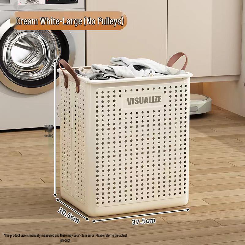 Foldable Large Capacity Laundry Hamper for Bathroom/Balcony