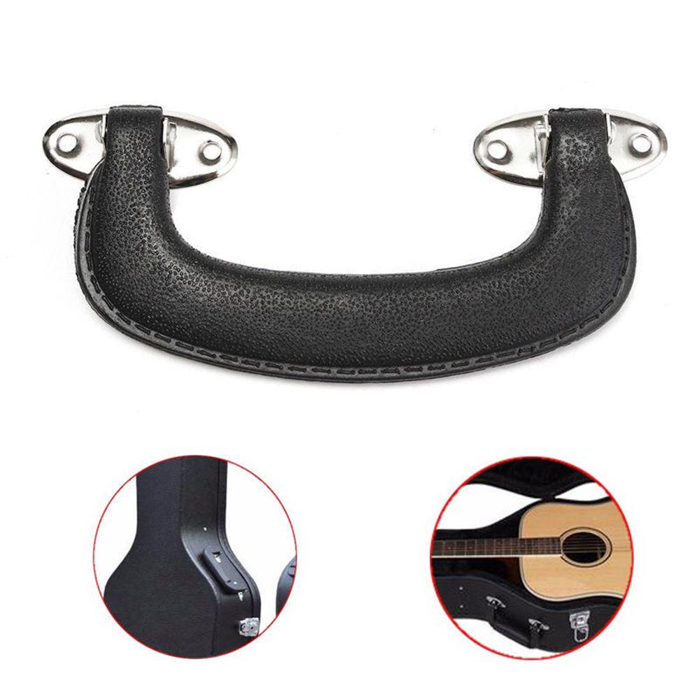 Maniglia Portatile Nera in Plastica da 152mm per Custodia di Chitarra Sostituzione Maniglia per Valigia Scatola Bagaglio Maniglia per Borsa Accessori