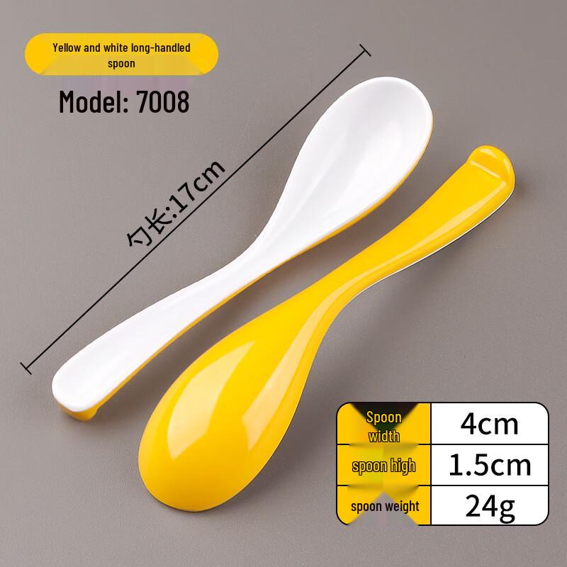 Commercial Melamine Long Handle Soup Spoons