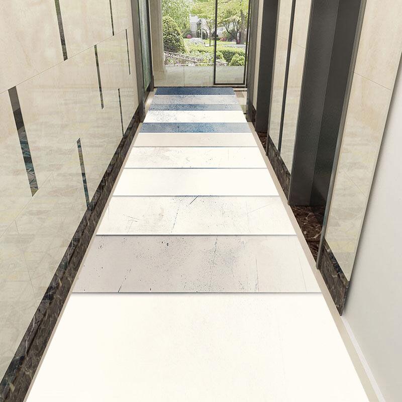 Nowoczesny Dywanik na Długi Korytarz w Stylu Lekki Luksus Antypoślizgowy i Wchłaniający Wodę Mata na Schody Prosty Dywanik na Przejście Możliwość Dostosowania