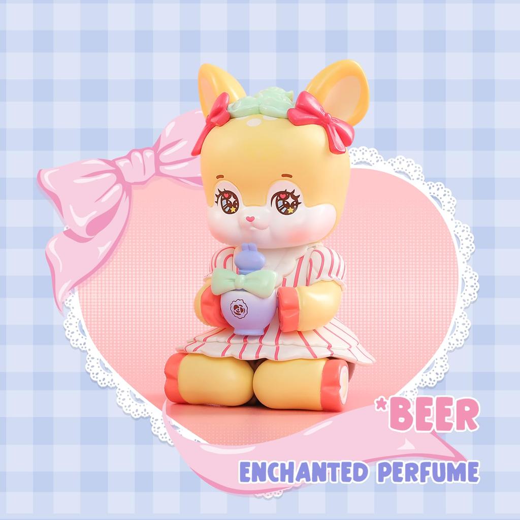 52TOYS BLINDBOX FUWAFUWA Glamour Cutie Series Blind Box Trading Collectible Lolita Showa Gachapon Perfect Gift for and Christmas Figure, Figure,