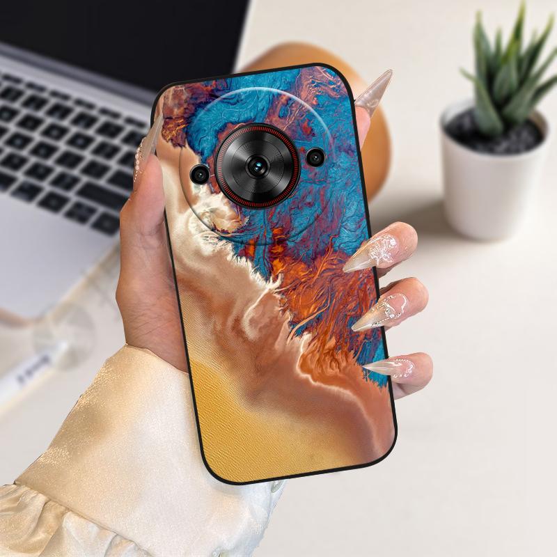 For ZTE Blade A75 5G Case V60 Smart TPU Soft Silicone Cool Phone Cover For ZTE Blade A75 4G Waterproof Bumper Fundas Phone Bags