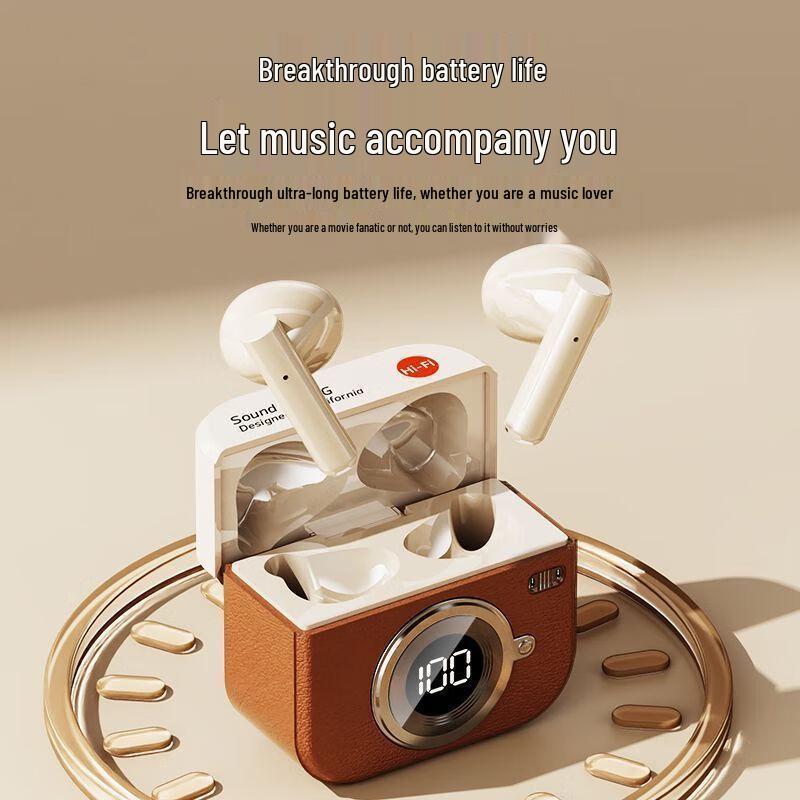 Q86 True Wireless Retro Bluetooth Earbuds