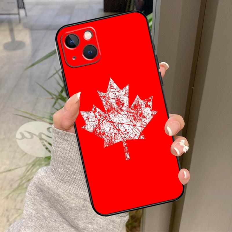 Canada Canadian Flag Case For iPhone 17 Pro Max 15 14 13 12 11 16 Pro Max Plus 12 13 Mini 16e 17 Air Back Cover