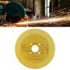 110mm Diamond Cutting Grinding Disc Brazed Saw Blade Wheel for Ceramic Glass Stones (#01)