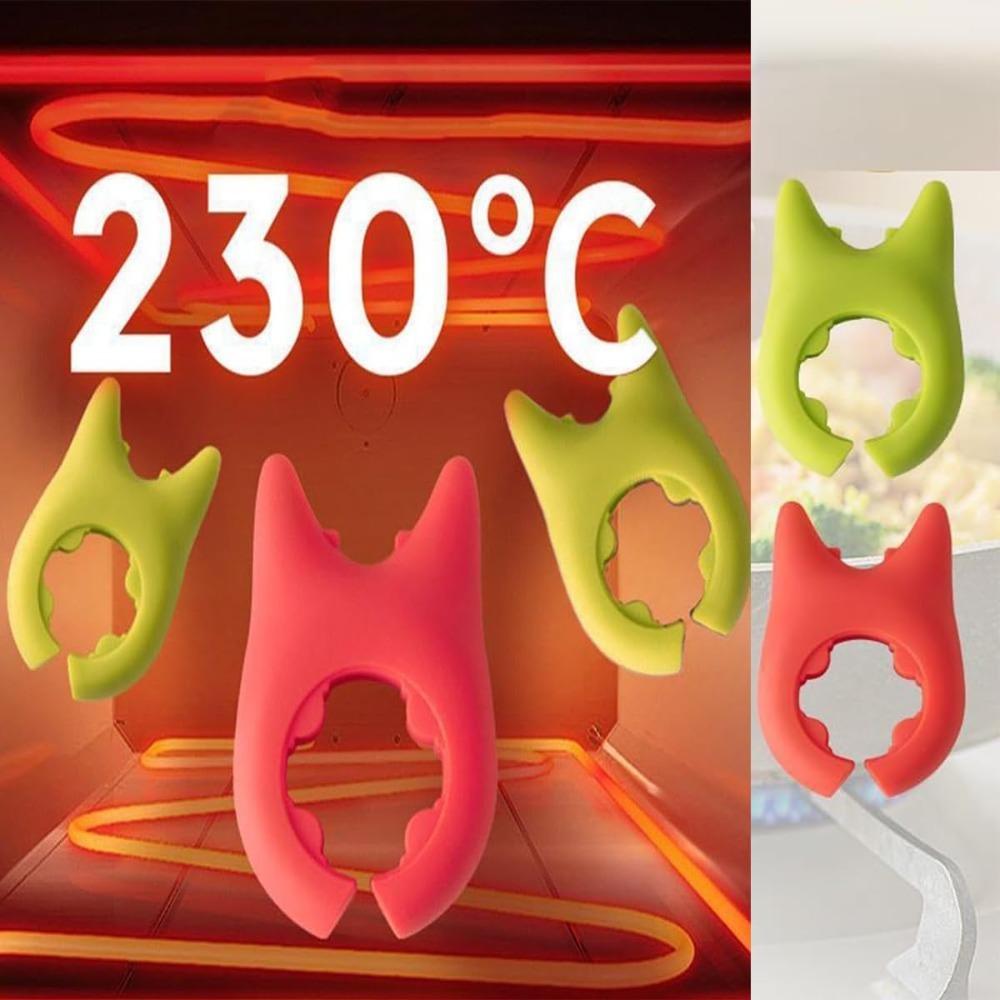 3-Piece Silicone Kitchen Utensil Set - Spill-Proof Soup Spoon & Pot Lid Holder, Multi-Functional Spatula Rack For Home And Restaurant Use