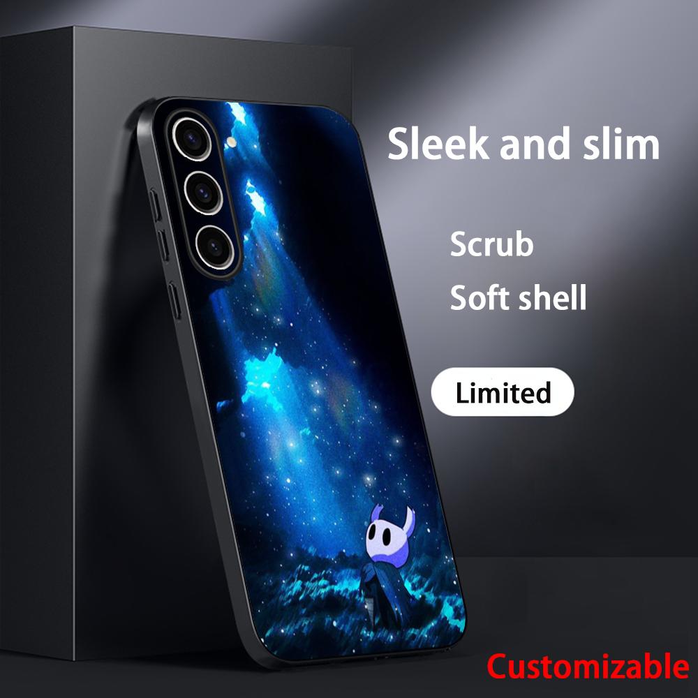 Super fashion Hollow Knights game Phone Case For Samsung Galaxy S26 S25 S24 S23 S22 S21 Plus Ultra Note20 Soft Black