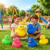 Large Size Squishy Duck Toy Colorful Duck Stress Relief Toy Duck Pinch Le  Office Workers