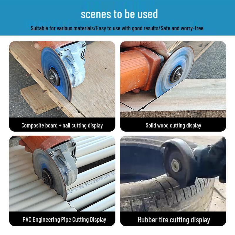 Multipurpose Alloy Saw Blade for Wood, Aluminum, PVC, and Rubber Cutting