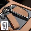 Zinc Alloy Leather Car Key Case For Bmw F20 G20 G30 X1 X3 X4 X5 G05 X6 X7 G11 F15 F16 G01 G02 F48 M3 M4 Keychain Accessories