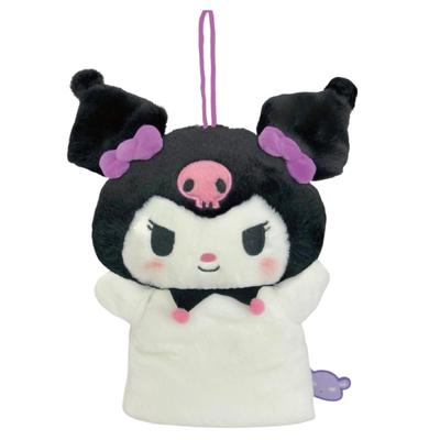 Nakajima Corporation Personagens Sanrio Marionete de Mão Kuromi A25 x L20 x P9cm 201829-24 Tamanho