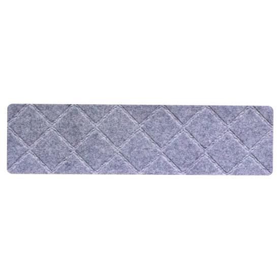 Tapis de protection d'escalier antidérapant, silencieux, grand motif de maçonnerie, tapis de sol en gaufrage, fournitures pour la maison
